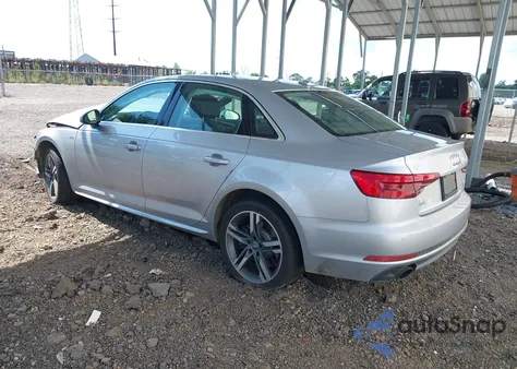 2017 Audi A4 2.0T Premium from USA, damaged, VIN WAUENAF42HA161041